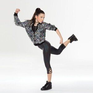 Girls hip hop bodysuit and jacket XL
